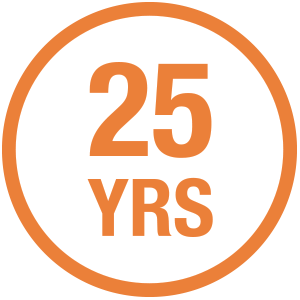 25 years trusted