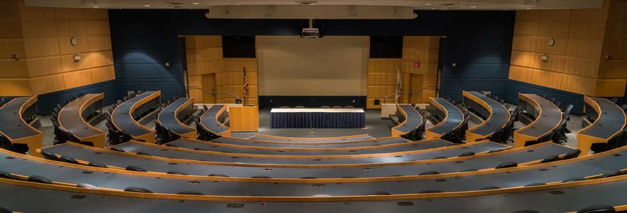 Wojcik Conference Center auditorium