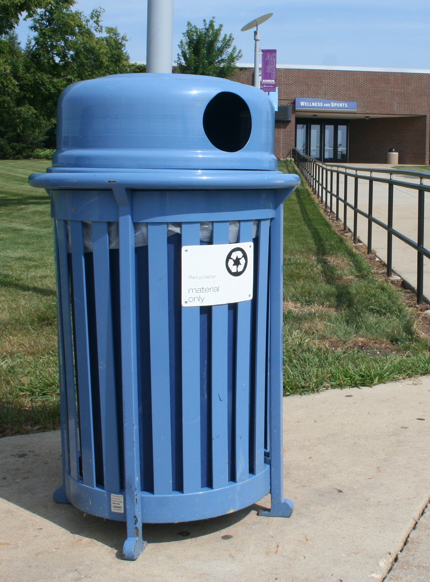 Outdoor Recycling Container